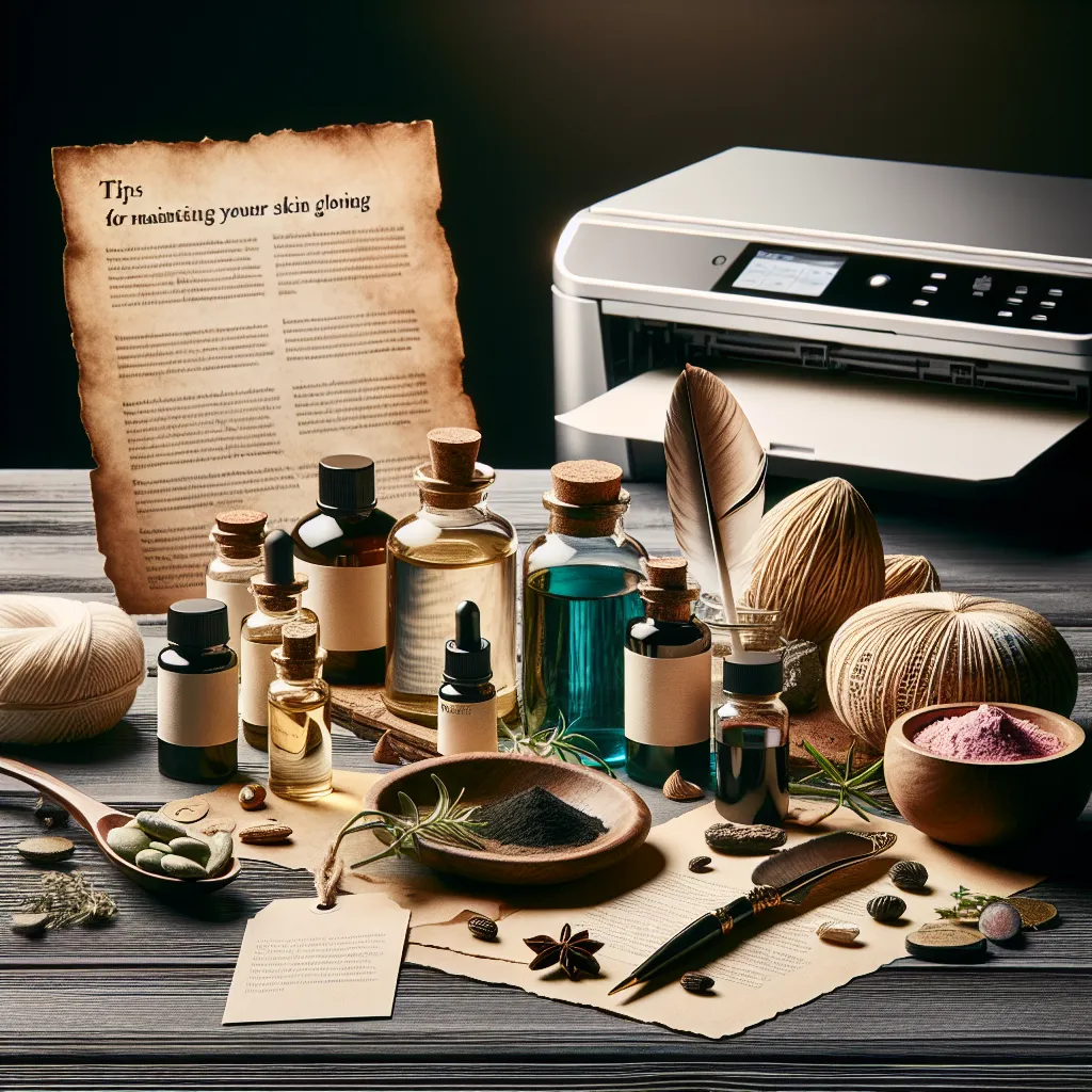7 naturalnych składników, które sprawią, że Twoja skóra będzie promienna – plus porady dotyczące zdrowego trybu życia oraz toner do drukarki HP LaserJet Pro M12w!