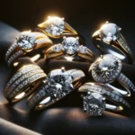 Ponadczasowy symbol luksusu pierścionki z brylantami